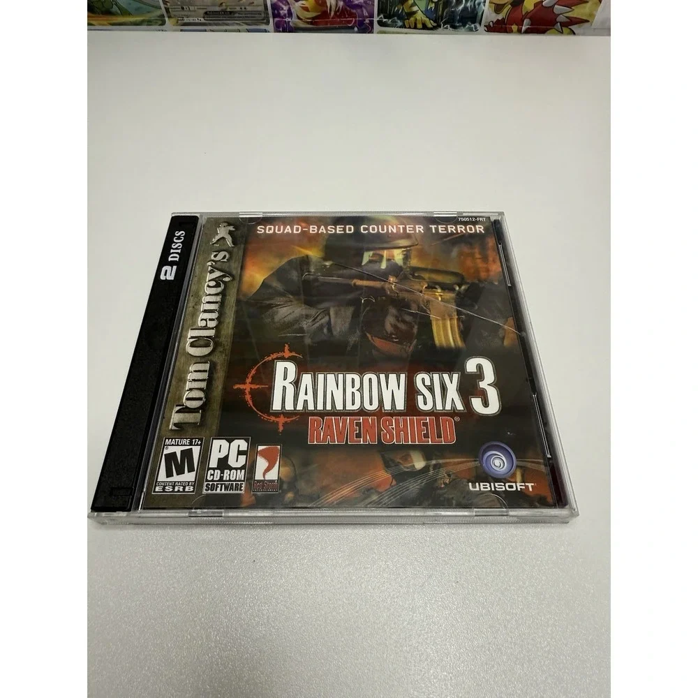 Tom Clancy's Rainbow Six 3 Raven Shield PC Game 2 Disc Complete